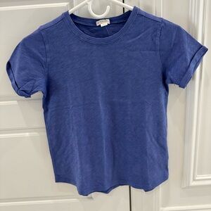Crewcuts (Jcrew) girls blue t-shirt